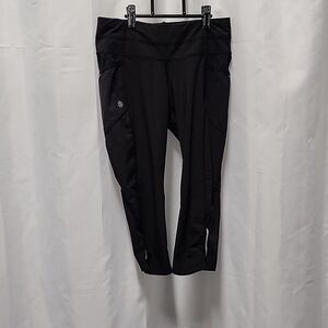 Athleta Skinny Yoga Workout Crop Capri Legging Sz XXS
